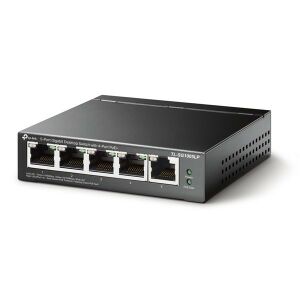 TP-Link TL-SG1005LP 5x10/100/1000Mbps LAN port 4xPoE+ nem menedzselhető asztali switch (TL-SG1005LP) 125922491 - TP-Link Switch