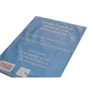 Iskolai Színes Pontrácsos Papír - 2-4. Osztály 120513405 - WaliSec