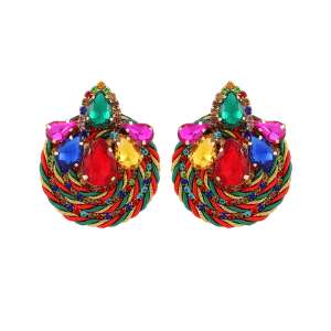 Fülbevaló Alexia - Fülbevaló kristályokkal