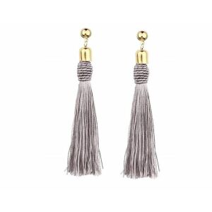 Náušnice s dlhým strapcom Glosters Long Tassel Dangle, dĺžka 11 cm - šírka 1,5 cm 121062468 - Dámske doplnky