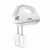 Zelmer ZHM1650 hand mixer, white, 400W, 5 speeds, turbo, 2 beaters, 2 dough hooks