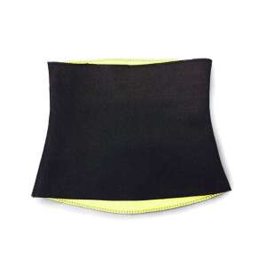 Neoprene fitness belt for training, size M, black - Body shaping