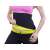 Woman wearing a neoprene fitness belt for training, size M, black