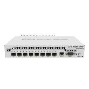 Mikrotik CRS309-1G-8S+IN Cloud Router Switch prednji pogled - MikroTik