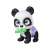 Pamper Petz Panda cu bambus - Jucărie interactivă de pluș de la Simba Toys