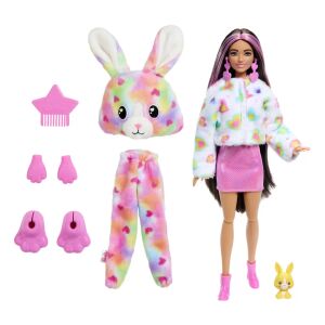 Barbie Cutie Reveal Bunny Puppe mit Kostüm und Zubehör - Mattel Baba