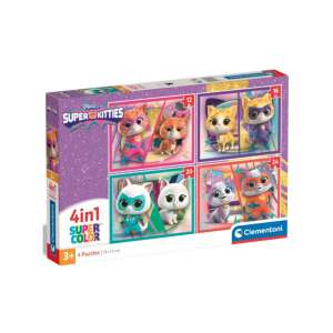 Clementoni SuperKitties Puzzle 4w1 - 12, 16, 20, 24 Elementy - Clementoni