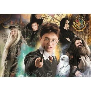 Ukończone puzzle Clementoni Harry Potter 500 elementów z Harrym, Dumbledore'em i innymi - Clementoni Puzzle