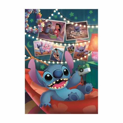 High Quality Collection Disney Stitch 1000 db-os puzzle - Clementoni