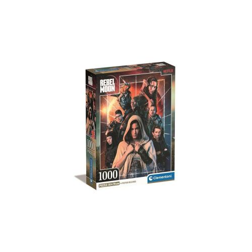 Pudełko z puzzlami Clementoni Rebel Moon 1000 elementów, widok pod kątem