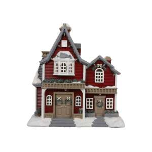 Zenélő világító karácsonyi LED házikó 28cm 110997813 - Nonbrand Karácsonyi dekoráció