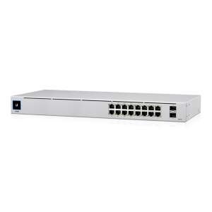 Ubiquiti USW-16-POE 16 portos Gigabit Ethernet switch 8 PoE+ porttal és 2 SFP porttal - Számítógép és kiegészítő