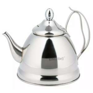 Kinghoff KH 3761 1-Liter Edelstahl Teekanne mit Filter - Kinghoff