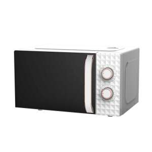 Mikrohullámú sütő Finlux FMO-2051 Romb, 700 W, 20 liter, 5 fokozat, Időzítő, Kiolvasztás, Fehér