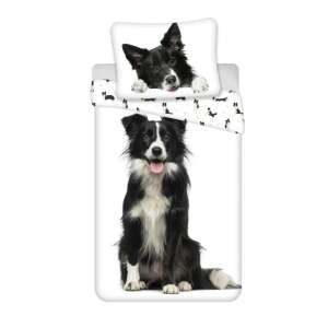 Border Collie kutyás ágyneműhuzat garnitúra - paplanhuzat és párnahuzat - Jerry Fabrics