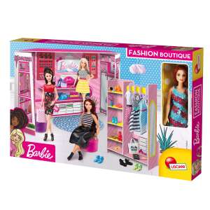 Zestaw do zabawy Barbie Fashion Boutique - Zabawka do odgrywania ról z lalkami i akcesoriami - Lisciani
