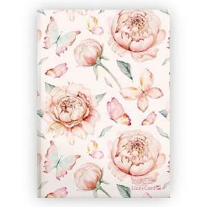 Határidőnapló LIZZY CARD Butterfly B/6 heti keménytáblás 2025. 111010426 - Irodai kiegészítő