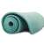 Green yoga mat, 60x180cm, with carrying strap, rolled up