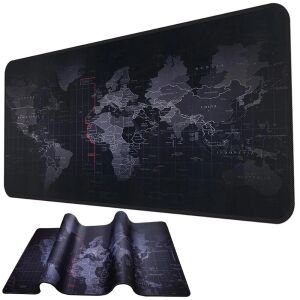 XXL World Map Mouse Pad, 90x40cm, large gaming surface - Peripheral