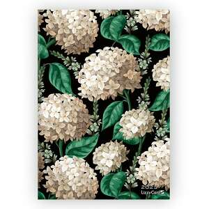 Határidőnapló LIZZY CARD Hydrangea B/5 heti szivacsos 2025. 111013282 - Irodai kiegészítő