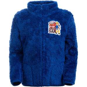 Sam a tűzoltó kék plüss pulóver gyerekeknek, 110/116 cm méret - Homyl