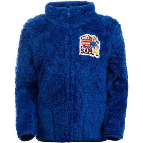 Sam a tűzoltó kék plüss pulóver gyerekeknek, 110/116 cm méret