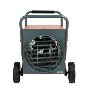 Ipari elektromos fűtés Eurom, Heat-Duct-Pro, csarnokba/garázsba/műhelybe, 3 teljesítményfokozat, hideg/meleg levegő, állítható hőmérséklet, beépített termosztát, robusztus ház, túlmelegedés e