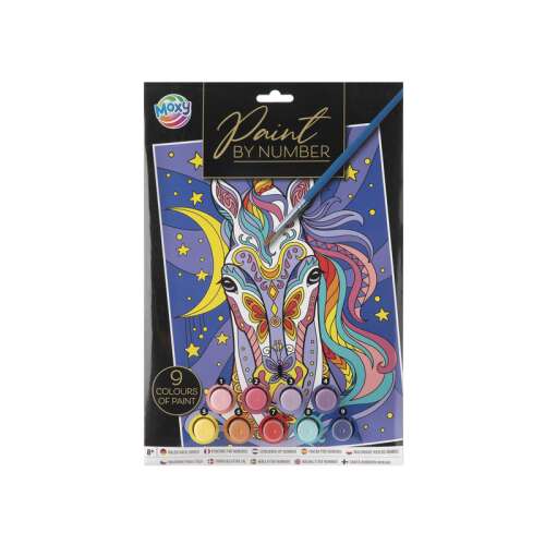 Maľovacie čísla podľa čísel A4, 4 druhy