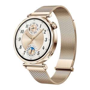 HUAWEI Watch GT 5 41mm arany okosóra milánói szíjjal - Okos eszköz