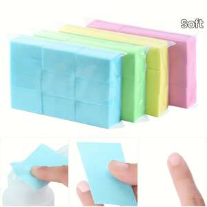 630 Einweg-Nageltücher fusselfreie weiche Pads für Acrylgel-Nägel Nagellackentferner 111033224 - Nagelpflege
