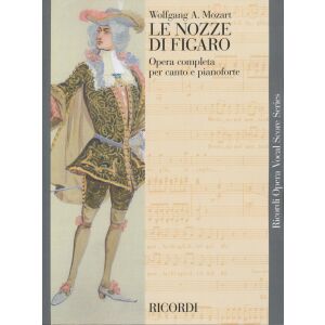 Wolfgang Amadeus Mozart: Le Nozze di Figaro - zongorakivonat (olasz) 136099115 - Művészet & Építészet
