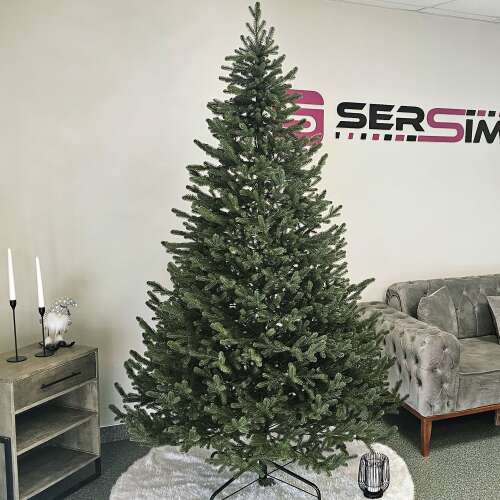 Brad artificial Christmas Deluxe by Sersimo, Viena verde, 3D, 250cm 111042914