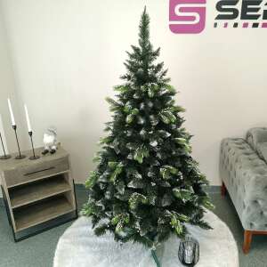 Sersimo Christmas Deluxe umelý vianočný stromček, model Diamond, 180cm, so snehom a bielymi bobuľami - Sersimo Umelé jedle & Vianočné stromčeky