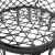 Close up of Pepita macrame hanging chair
