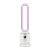 G3 Ferrari G60032 Tower Fan Heater with Purple Ambient Light