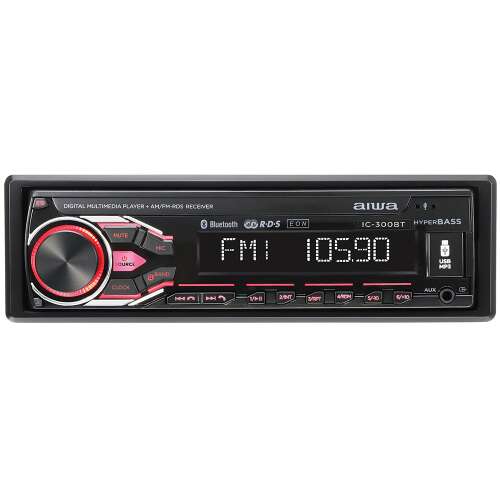 Aiwa IC-300BT auto radio prednji pogled