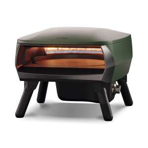 Witt Etna Rotante Piccolo pizzasütő matt zöld színben, tökéletes kültéri pizzasütéshez - Pizzasütő