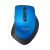Asus WT425 blue wireless mouse isolated on white