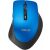 Vedere de sus a mouse-ului wireless albastru Asus WT425
