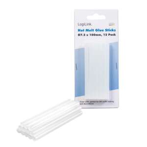 Logilink glue pistol rods O7,2 mm, 12 pieces, suitable for WZ0050 111044994 - Glue gun stick