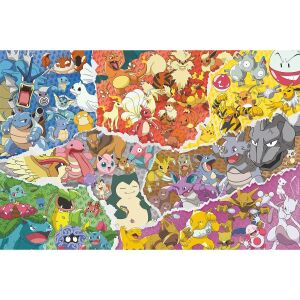 Kész Ravensburger Pokémon Challenge Puzzle - Allstars (5000 darabos) - Ravensburger