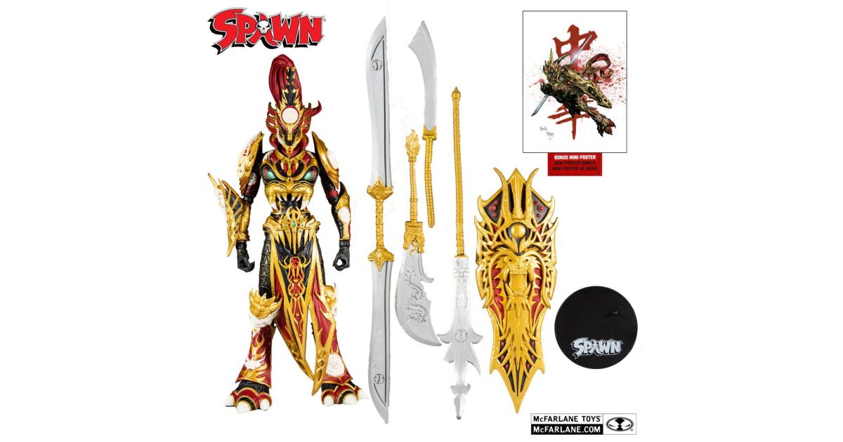 McFarlane Spawn - Mandarin Spawn Deluxe Designer Edition - Figurine 1/12 Neuve