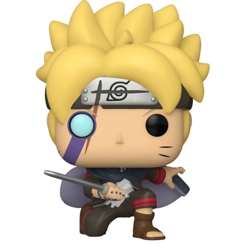 Zbliżenie na figurkę winylową Funko POP! Boruto Uzumaki