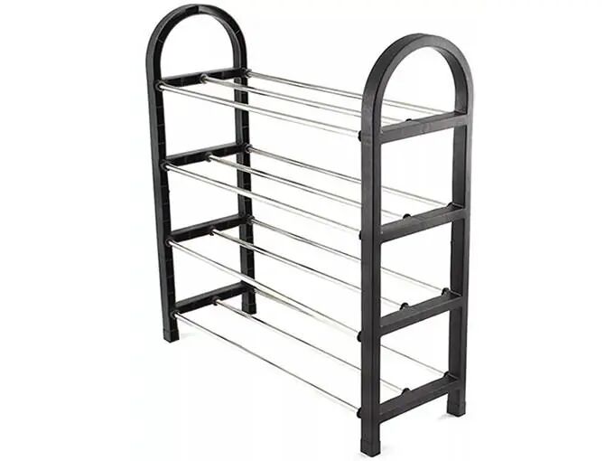 Praktikus 4 Polcos Cipőtartó - 8 Pár Cipőnek - 57x51x19 cm