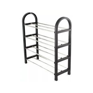 Praktikus 4 Polcos Cipőtartó - 8 Pár Cipőnek - 57x51x19 cm