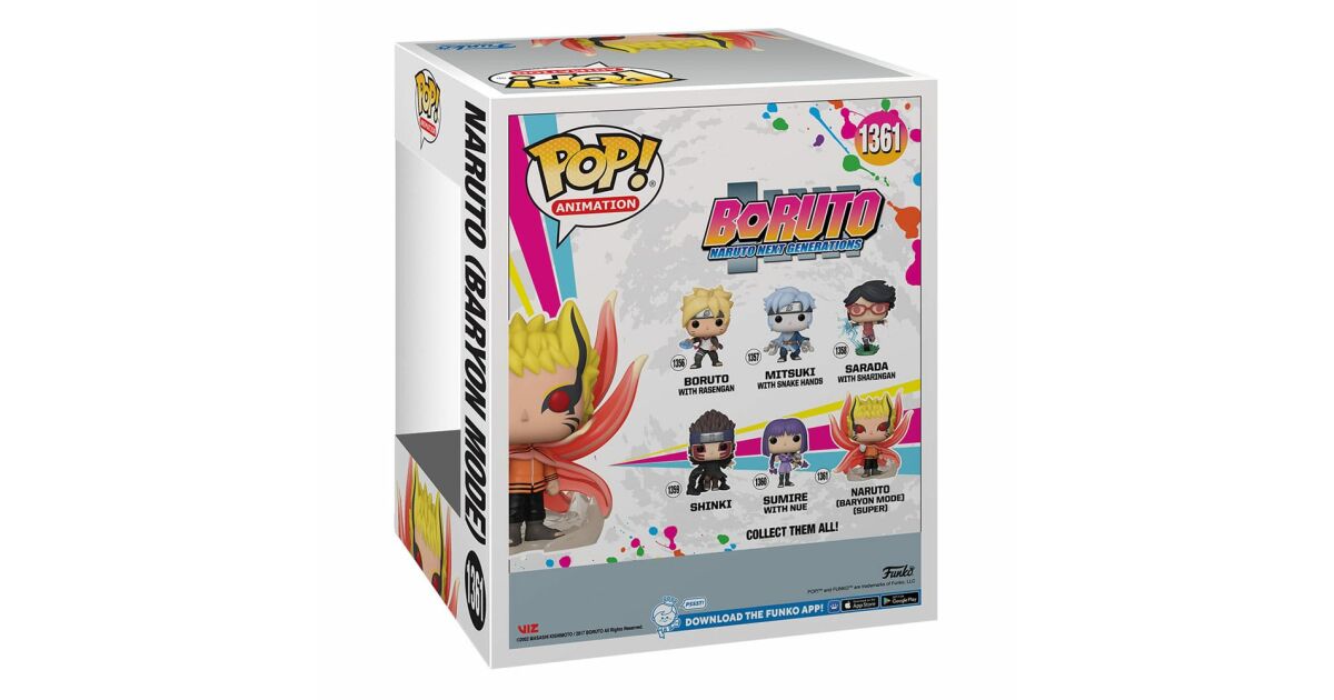 Funko Pop! Boruto Naruto (Baryon Mode) GITD 6-Inch AAA Anime Exclusive – Legendary Toys - View #12