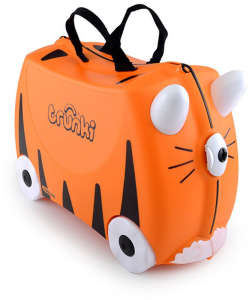 Trunki Tipu a tigris gyermek bőrönd, narancssárga - Trunki