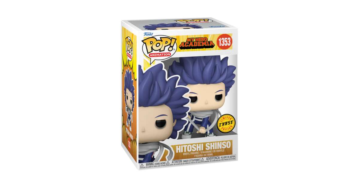 Cheap My Hero Academia Hitoshi Shinso Pop! Vnyl Chase Ships 1 in 6