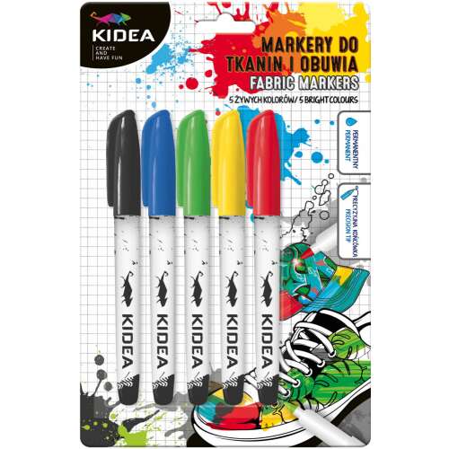 Textilfilc készlet, 5 db-os, Kidea 111063292