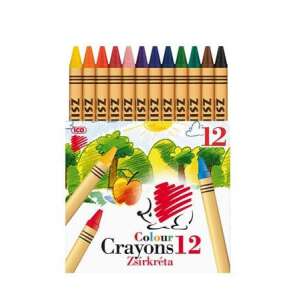 ICO Süni zsírkréta készlet 12 db-os 111063879 - ICO